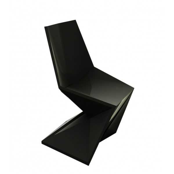 VERTEX VONDOM CHAISE LAQUÉE - noir