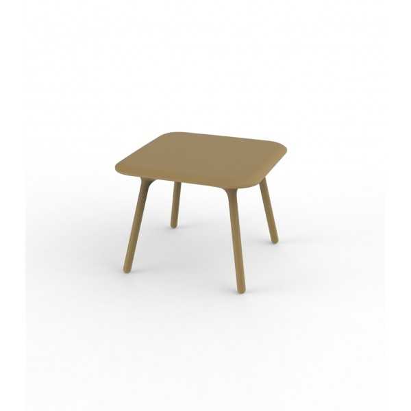 Table carrée design PAL Vondom - beige