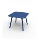 Table carrée design PAL Vondom - bleu