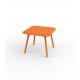 Table carrée design PAL Vondom - orange