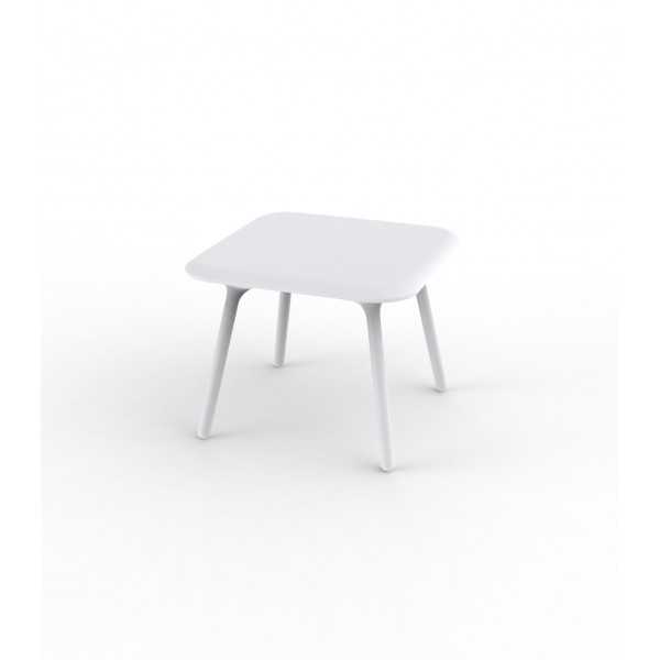 Table carrée design PAL Vondom - blanc