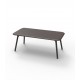 Table design rectangulaire PAL VONDOM - bronze