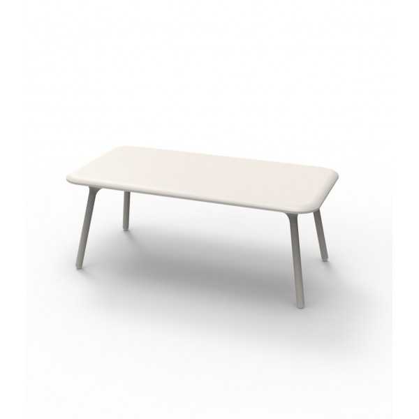 Table design rectangulaire PAL VONDOM - écru