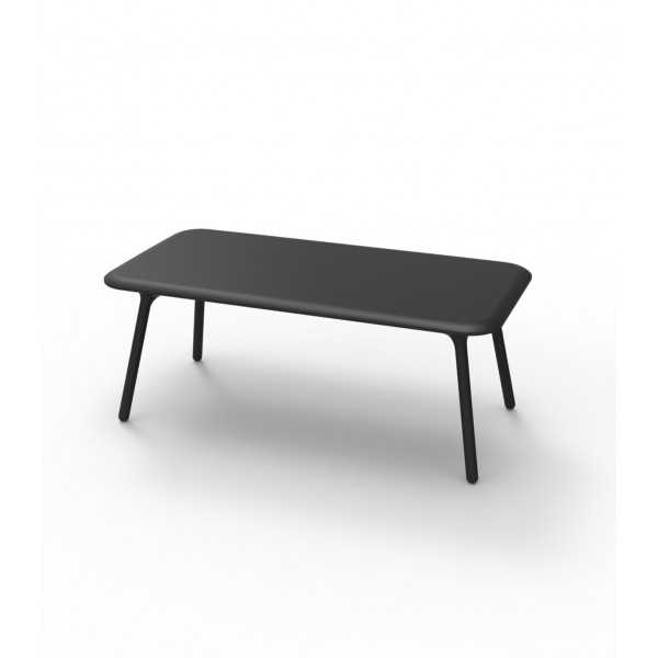 Table design rectangulaire PAL VONDOM - noir