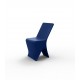 Chaise design bar restaurant PAL VONDOM - bleu