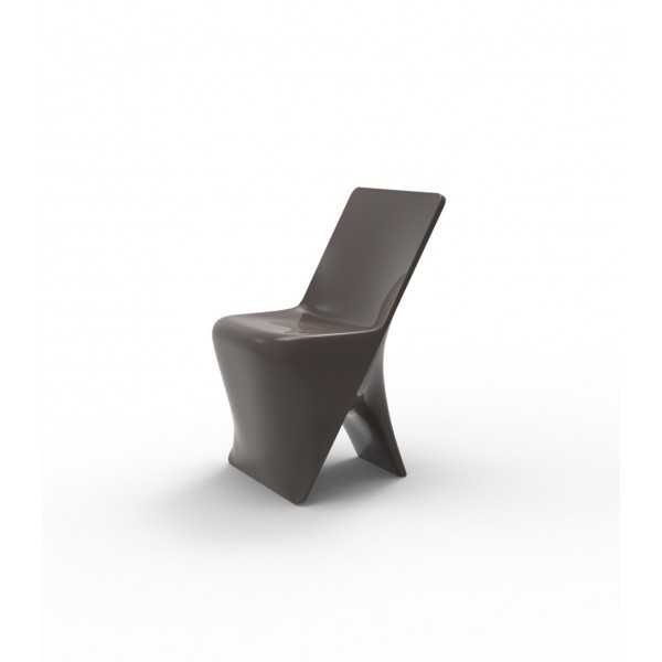 Chaise finition laquée PAL VONDOM - bronze