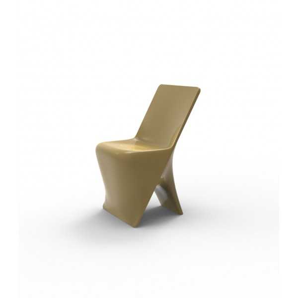 PAL design chair with lacquered effect - VONDOM