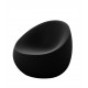 Fauteuil design bar restaurant STONE VONDOM - noir