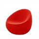 Fauteuil design bar restaurant STONE VONDOM - rouge