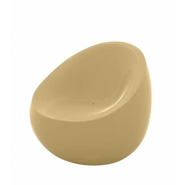 Fauteuil design STONE VONDOM - beige laqué