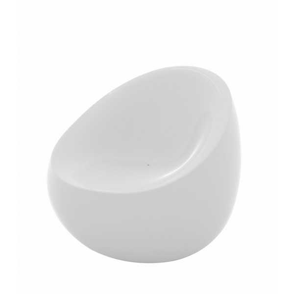 Fauteuil design STONE VONDOM - blanc laqué