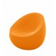 Fauteuil design STONE VONDOM - orange laqué