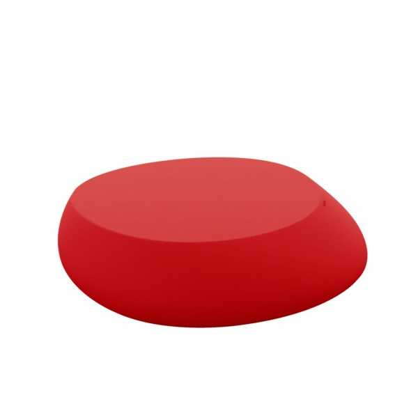 Table basse collection STONE VONDOM - rouge