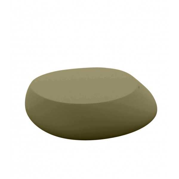 Table basse finition laquée STONE VONDOM - khaki