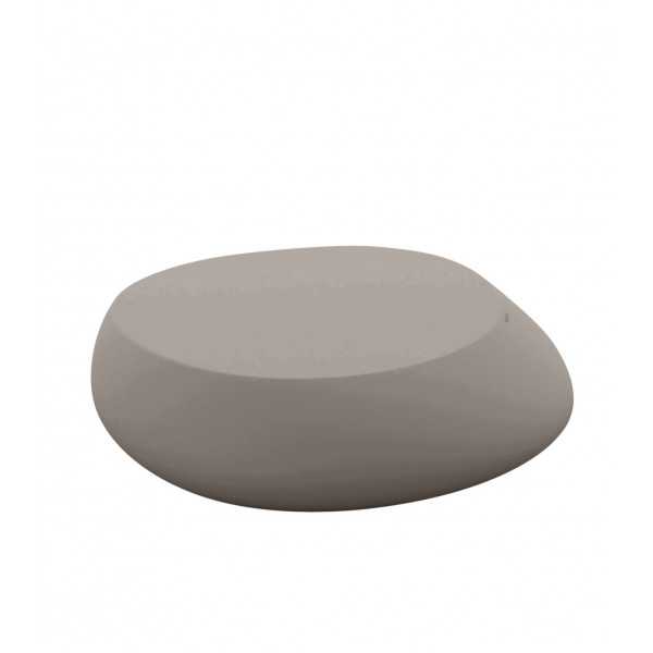 Table basse finition laquée STONE VONDOM - taupe