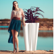 Pot de fleurs design de Collection BYE BYE par Vondom