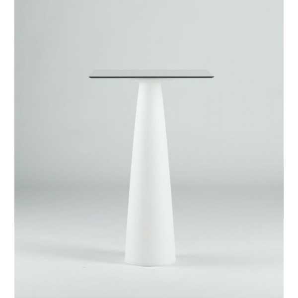 Hopla - Table Ronde pied Conique - Slide Design