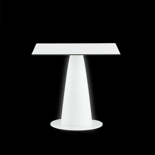 Hopla - Table Ronde pied Conique - Slide Design