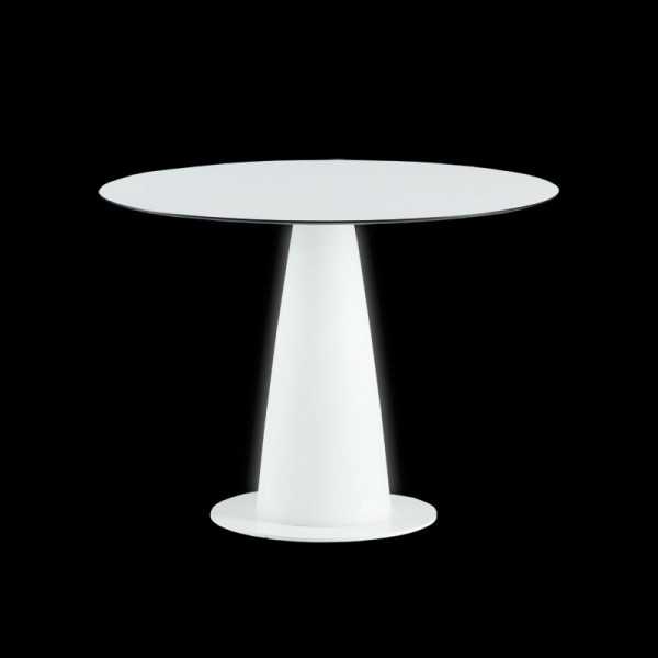 Hopla - Table Ronde pied Conique - Slide Design