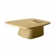 NOMA LOW table basse design VONDOM - champagne