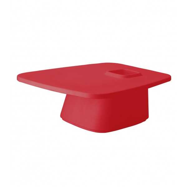 NOMA LOW table basse design VONDOM - rouge