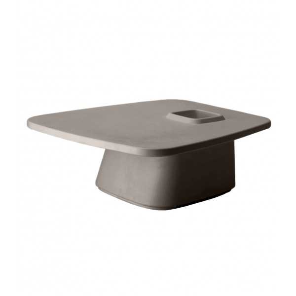 NOMA LOW table basse design VONDOM - taupe