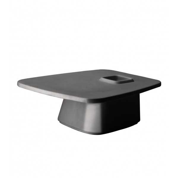 NOMA table basse finition laquée VONDOM - gris anthracite