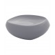 Pouf Vondom collection NOMA finition laquée - gris acier