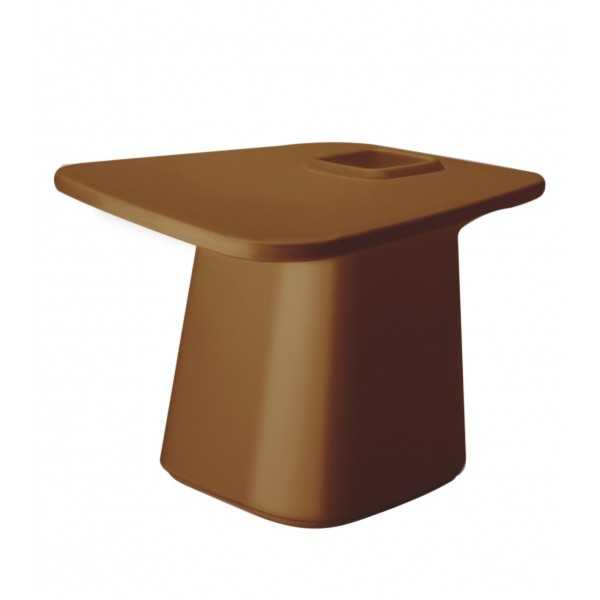 Table Design Medium Noma Vondom finition laquée - bronze