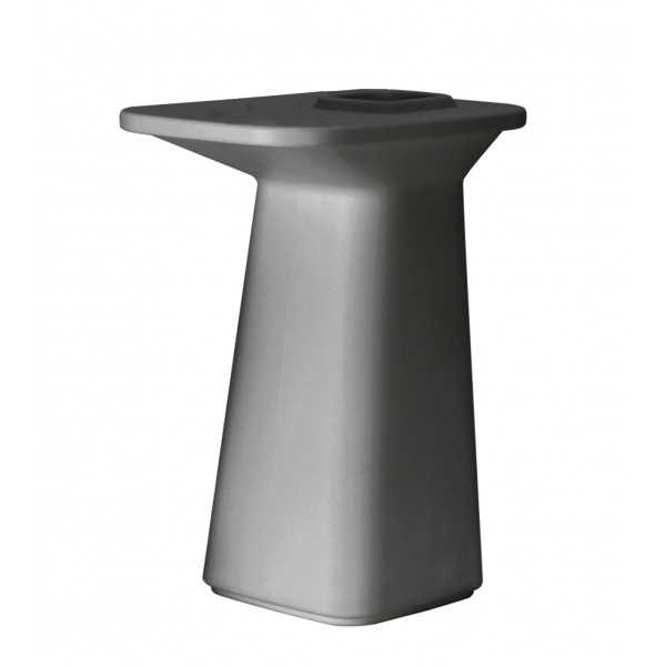 Table haute design NOMA Vondom finition mate - gris anthracite