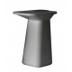 Table haute design NOMA Vondom finition mate - gris anthracite