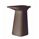 Table haute design NOMA Vondom finition mate - bronze