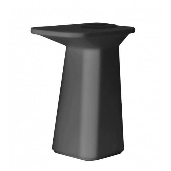 Table haute design NOMA Vondom laquée - noir