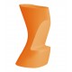 Noma tabouret bar Vondom mate - orange