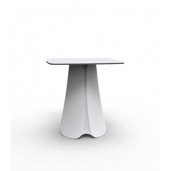 Table Vondom Pezzettina carrée - blanc