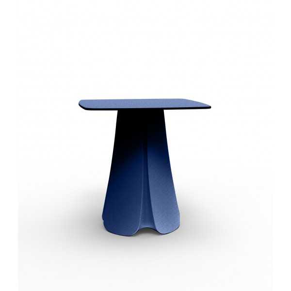 Table Vondom Pezzettina carrée - bleu