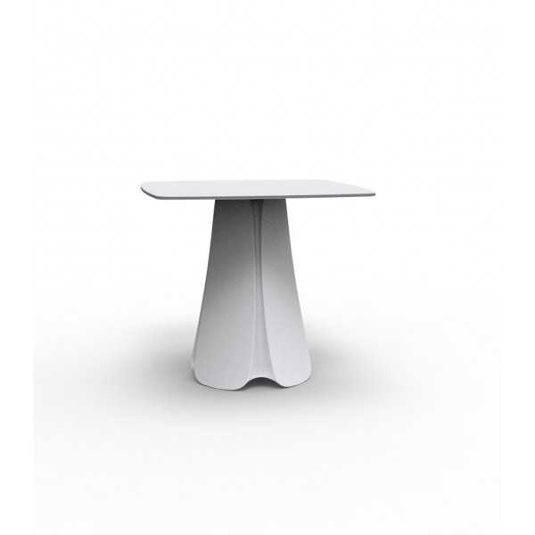 Table carrée design PEZZETTINA Vondom - blanc