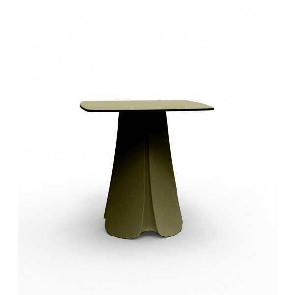 Table carrée design PEZZETTINA Vondom - khaki