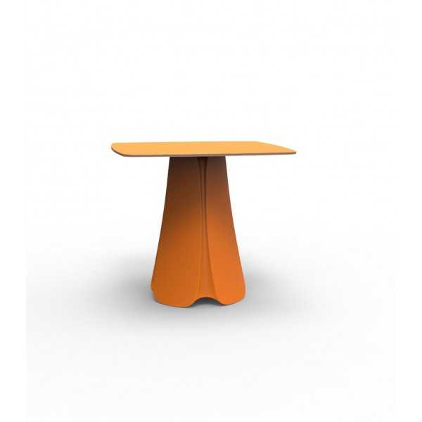 Table carrée design PEZZETTINA Vondom - orange