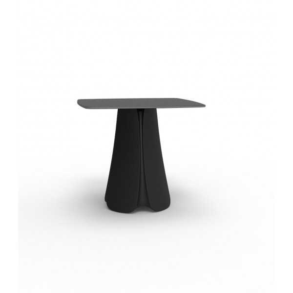 Table carrée design PEZZETTINA Vondom - noir