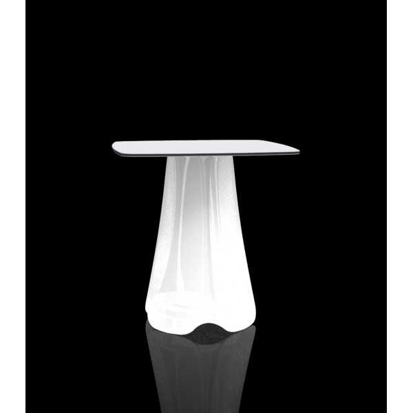 PEZZETTINA White LED Light Table 70x70cm - Vondom