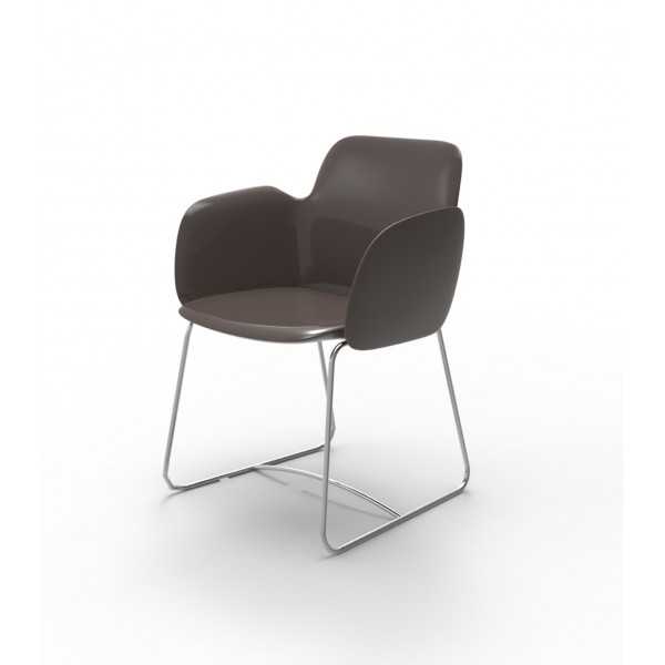 PEZZETTINA design chair with a lacquered finish - Vondom