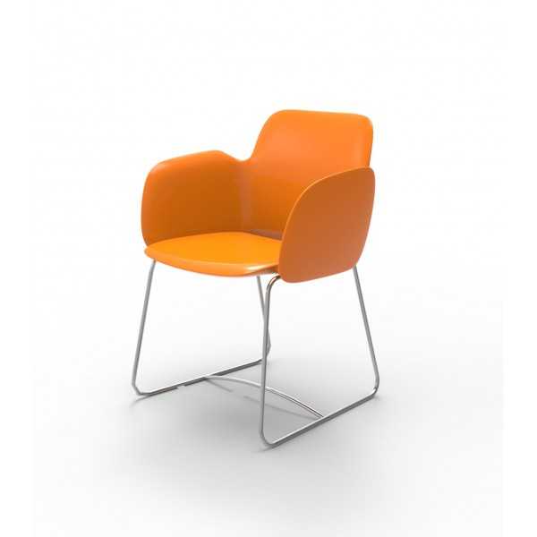 PEZZETTINA design chair with a lacquered finish - Vondom