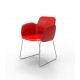 PEZZETTINA design chair with a lacquered finish - Vondom