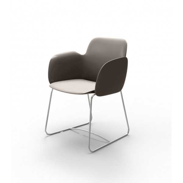 PEZZETTINA design chair with a lacquered finish - Vondom