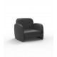 Fauteuil de Repas Pezzettina Vondom - gris anthracite