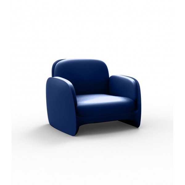 Fauteuil de Repas Pezzettina Vondom - bleu