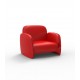 Fauteuil de Repas Pezzettina Vondom - rouge