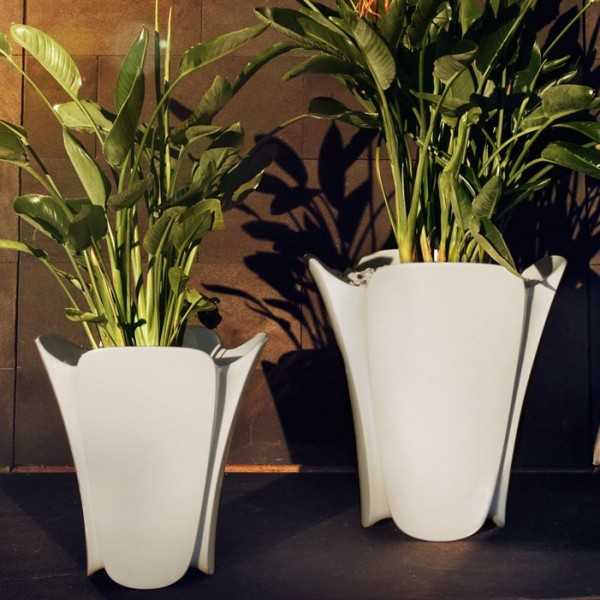 Pot de fleurs lumineux Pezzettina Vondom