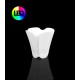 PEZZETTINA Pot Lumineux LED RGBW Multicolore (50x50x50 cm) - Vondom